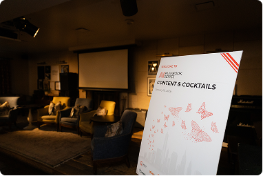 Event signage and room setup